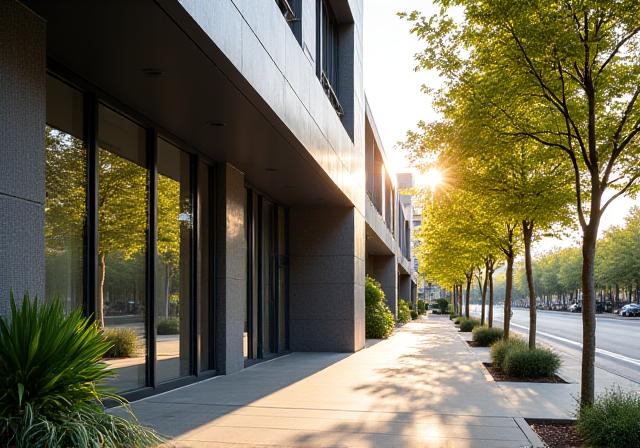 Stylized architectural view of our Melbourne office location